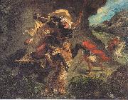 Eugene Delacroix, Tiger Hunt